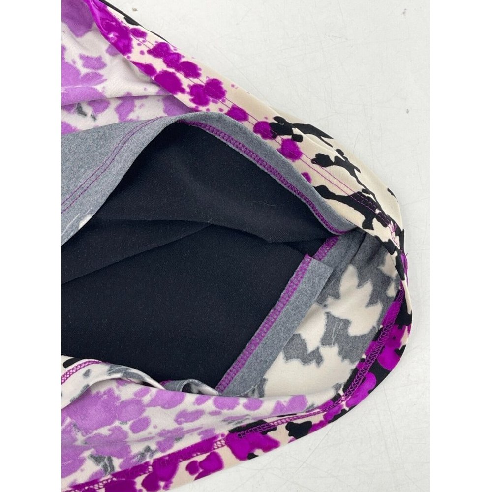 Jones New York Women's Black Sleeveless Color Splash Party Cocktail Dress Sz 6 - Picture 6 of 13